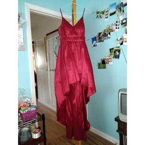Red prom dress
